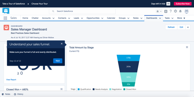 Salesforce onboarding