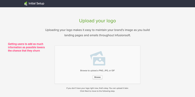 Infusionsoft Trial User Onboarding