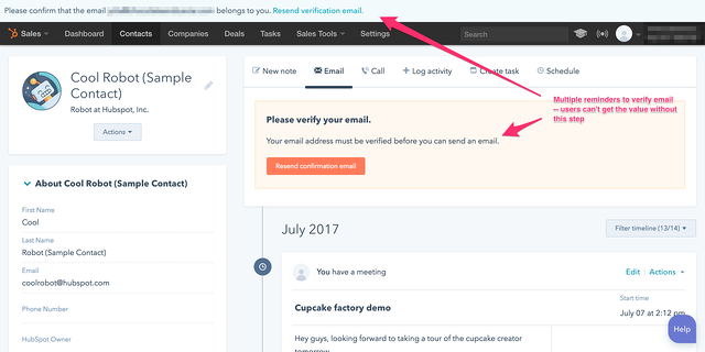 HubspotCRM Onboarding