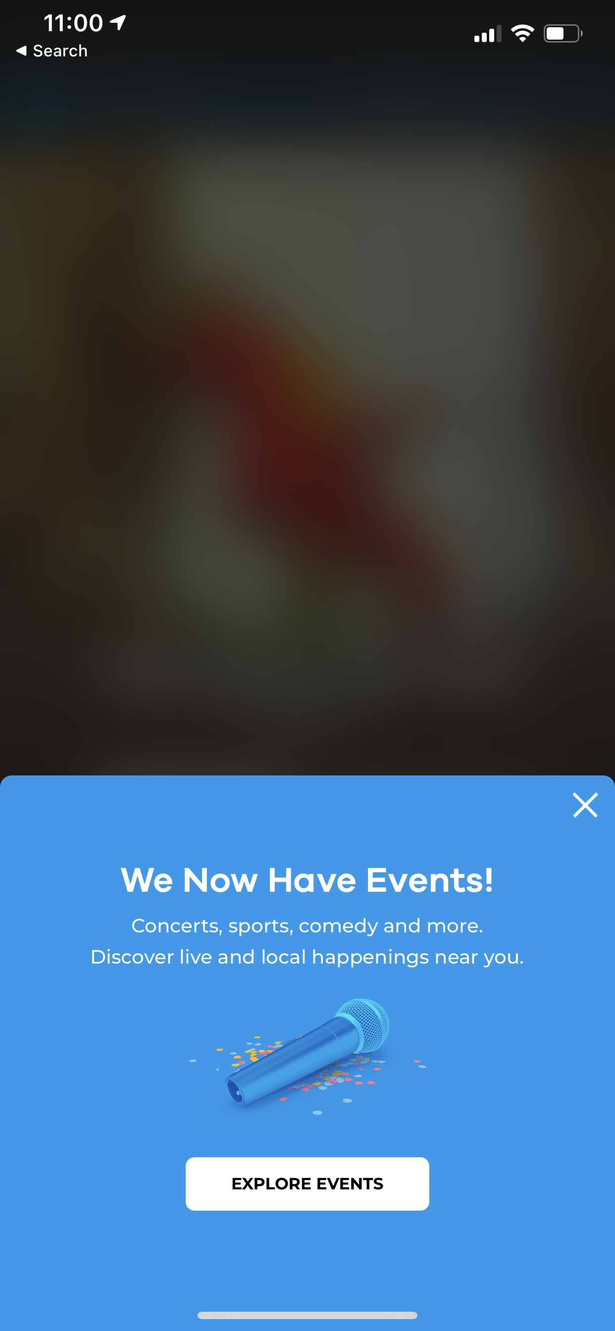 atom app feature announcement slideup banner