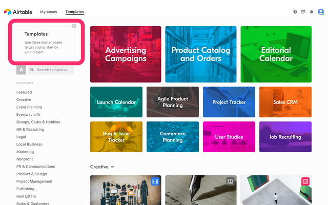 airtable desktop onboarding